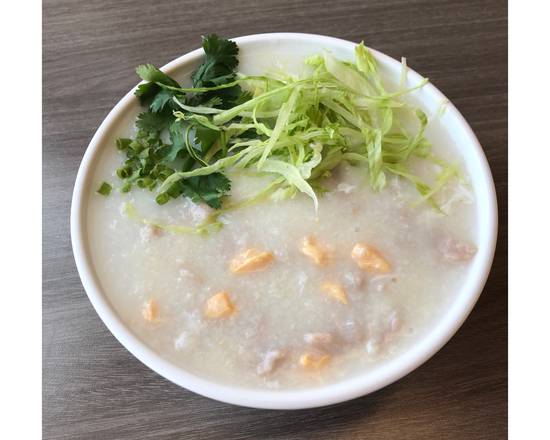 B7B 咸蛋瘦肉粥 Salted Egg and Pork Congee